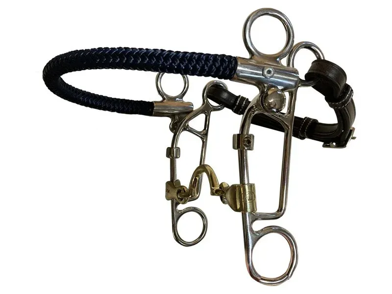 Mors tandem Jump'In double brisure avec passage de langue - 125 mm Super Prix