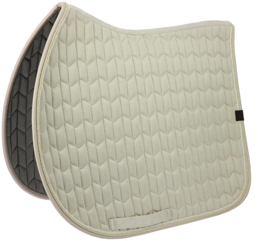 Tapis de selle Equithme Excellence - Cheval - Crme Offre Exclusive