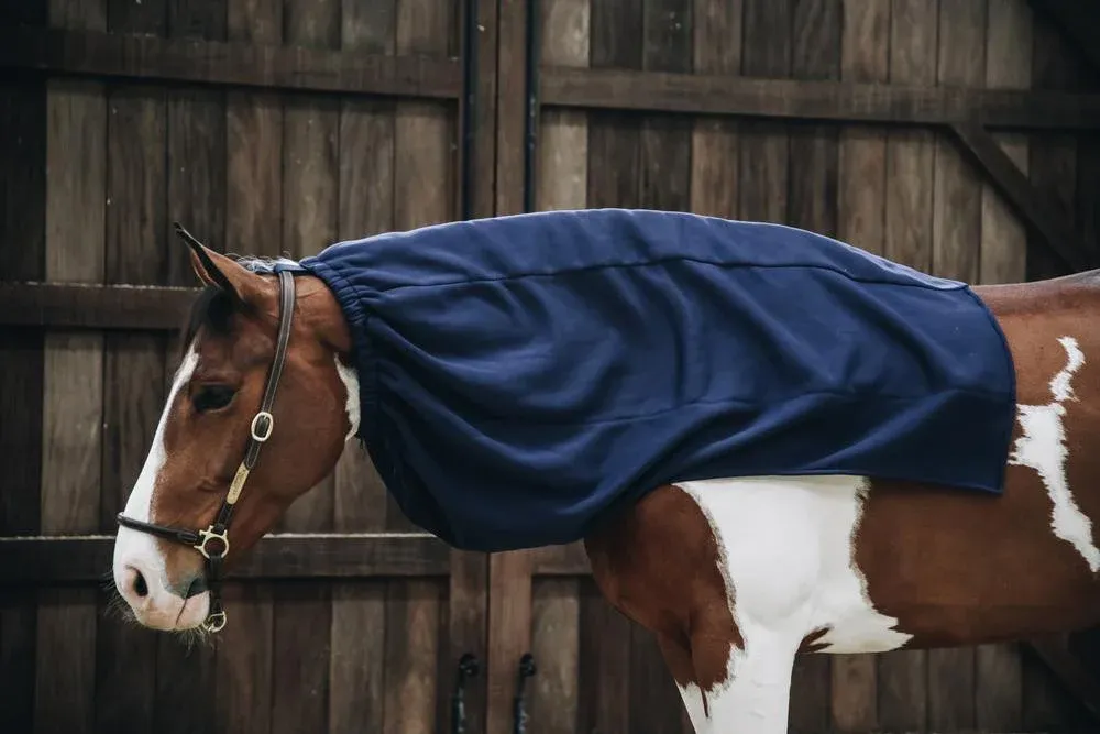 Couvre-Cou polaire pour chevaux Kentucky - Cheval - Marine Prix Promo