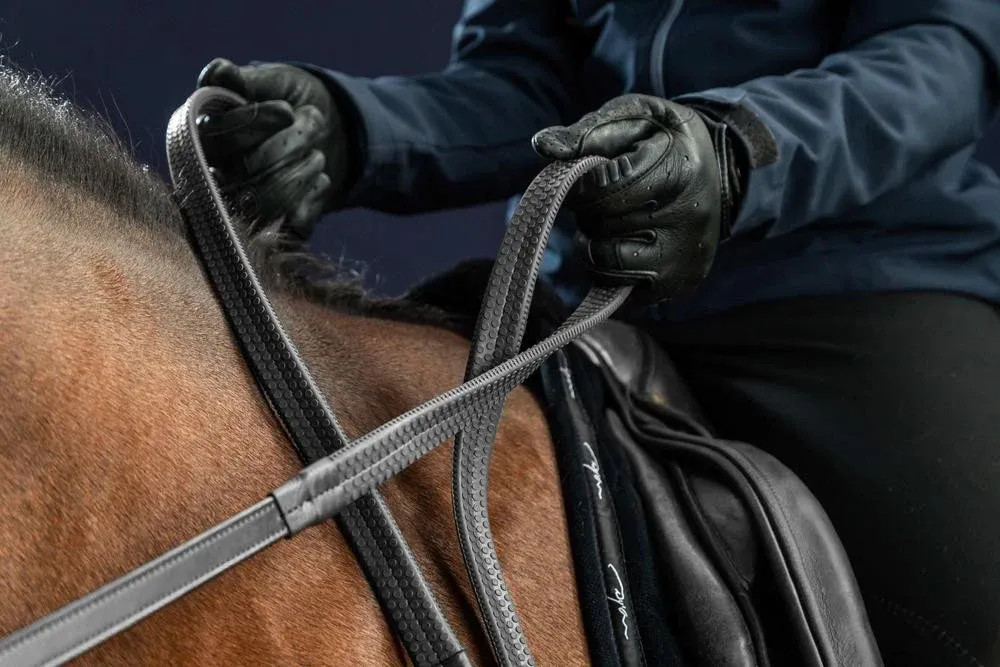 Top Vente Rnes Caoutchouc 1/2 D Collection by Dy'on - Grand cheval - Noir