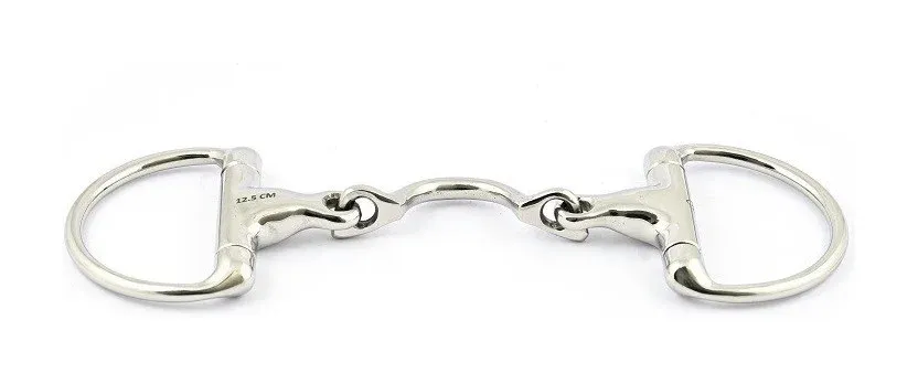 Mors olives Jump'In double brisure avec passage de langue bloqu - 135 mm Prix Bas