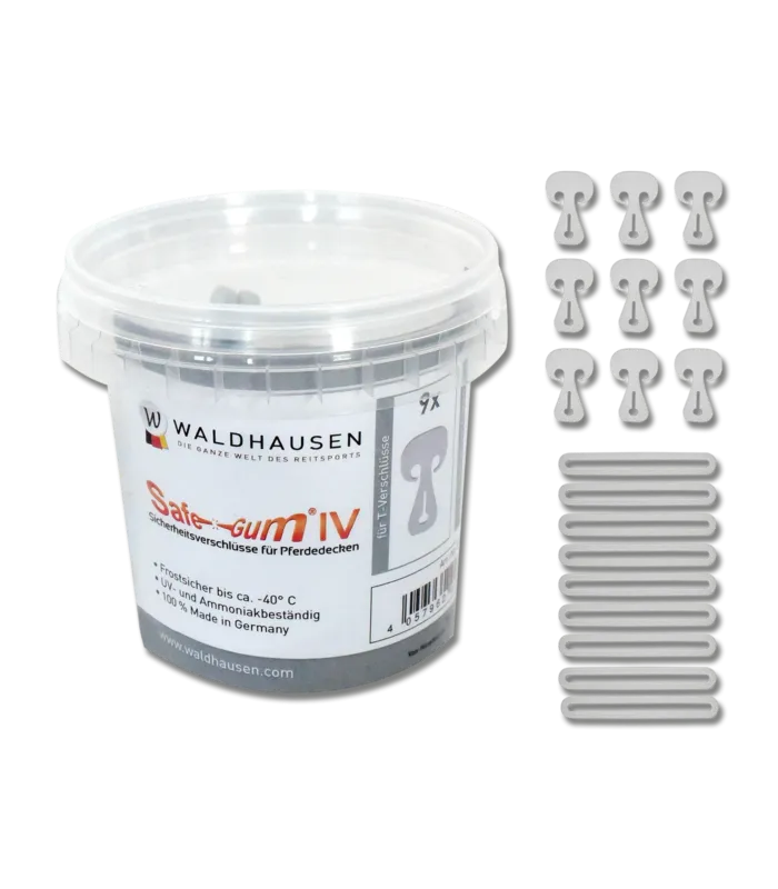 Safe-Gum Waldhausen 18 lastiques mlangs - Gris Seulement Aujourdhui