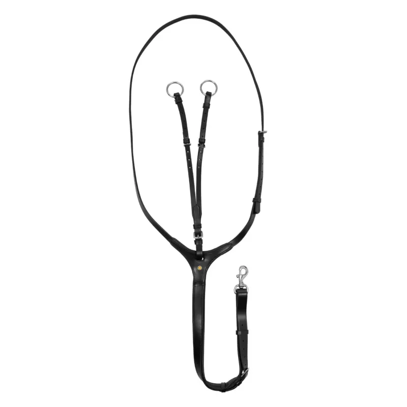 Martingale rglable Equestro - Cob - Noir Jusqu puisement Des Stocks