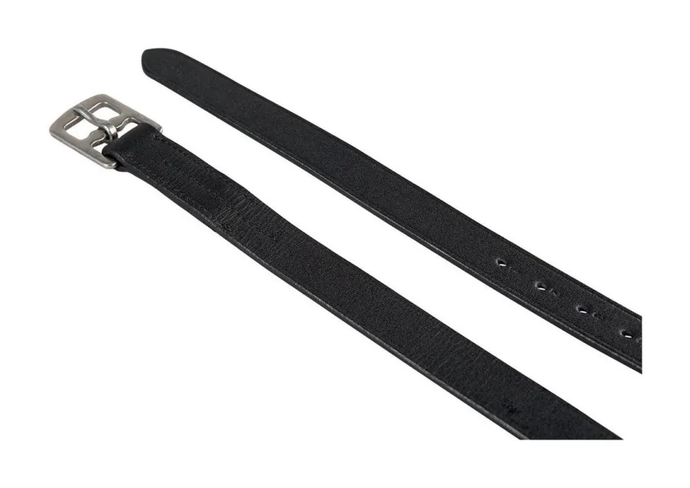 trivires en cuir chrom Equestro – 155 cm – Noir Commande En Gros