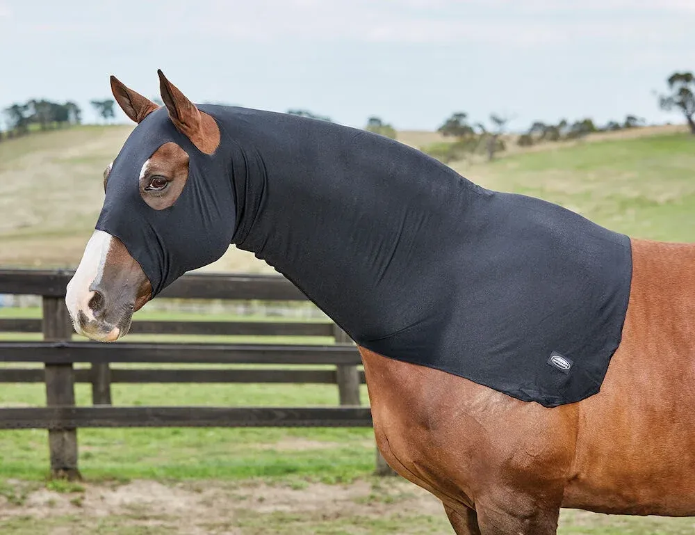 Protection de cou Weatherbeeta - Poney - Noir Jusqu puisement Des Stocks