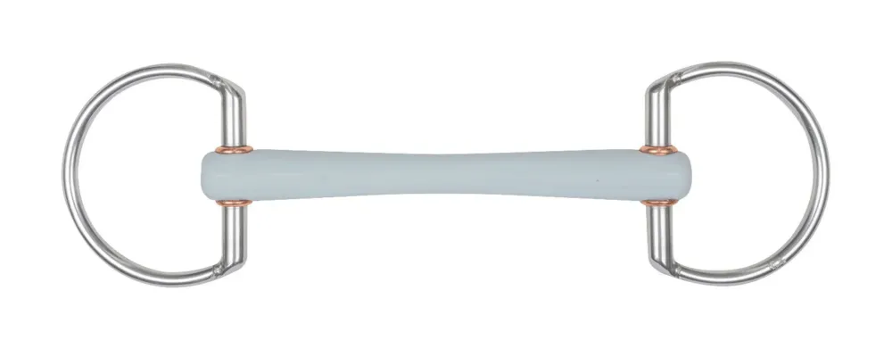 Solde Mors de filet Beris  olives barre de confort fine et anneau de 6 cm – 130 mm – Doux