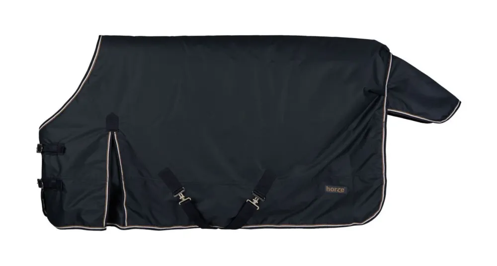 Couverture d'extrieur Glasgow 300g poney Horze 600D - 115 cm - Bleu fonc Must-Have