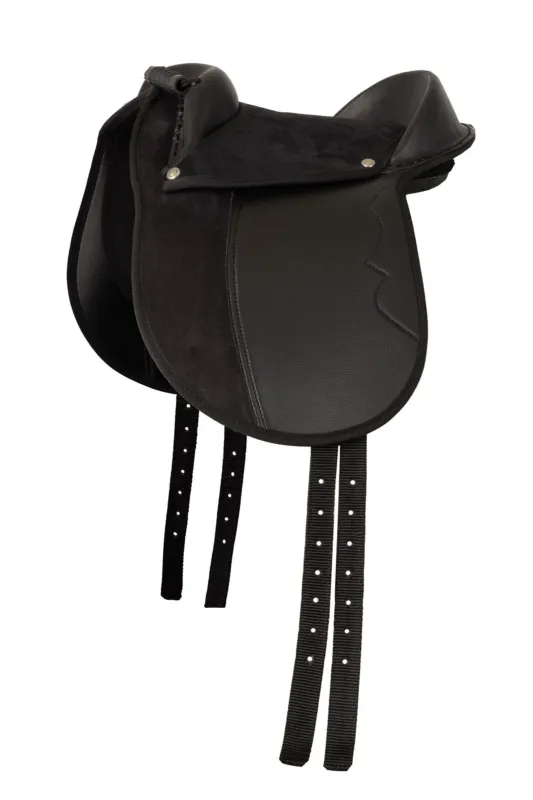 Retour Gratuit Selle Horze Poney - Poney - Noir / gris