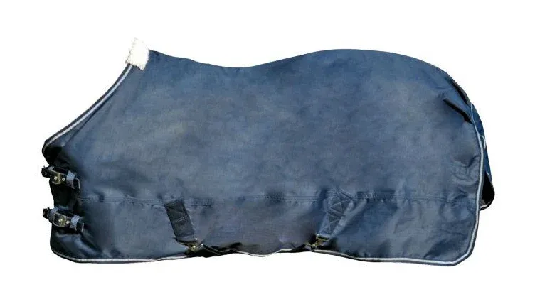 Couverture dexterieur pour poulain Professional HKM 600D - 75 cm - Bleu fonc Must-Have
