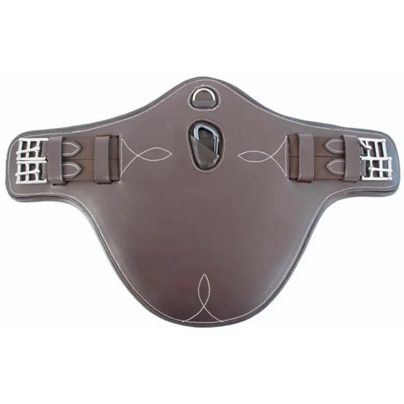 Sangle bavette courte T de T - 50 cm - Marron fonc Prix Cass
