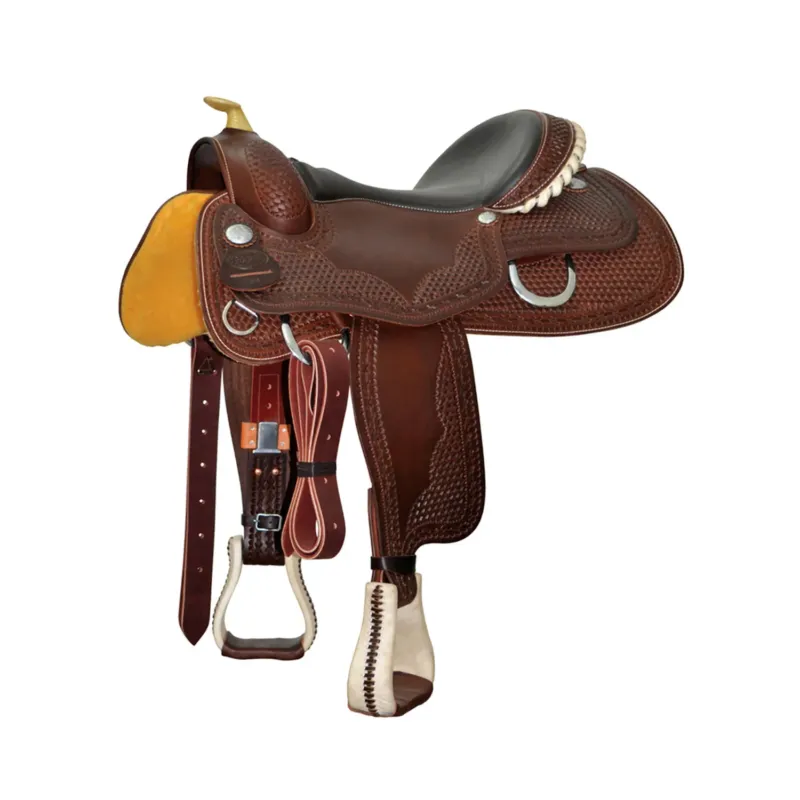 Achetez Aujourdhui Selle Reining Butterfly 2040 Pool&rsquo;s – 15,5&Prime; – Marron fonc