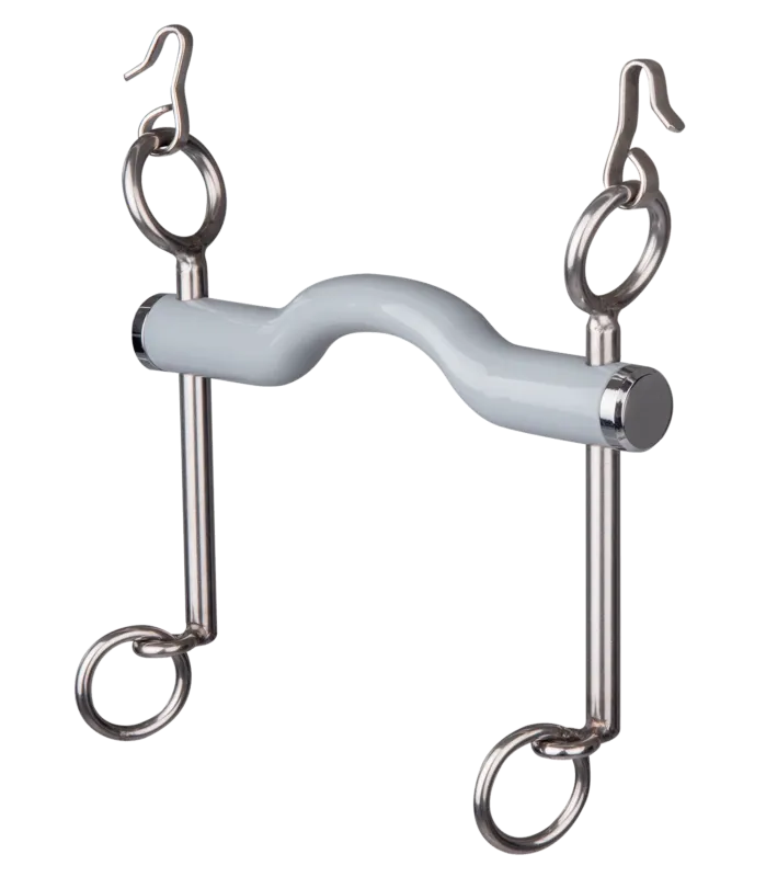 Offre Spciale Mors de dressage Beris long canon passage de langue - 120 mm - Doux