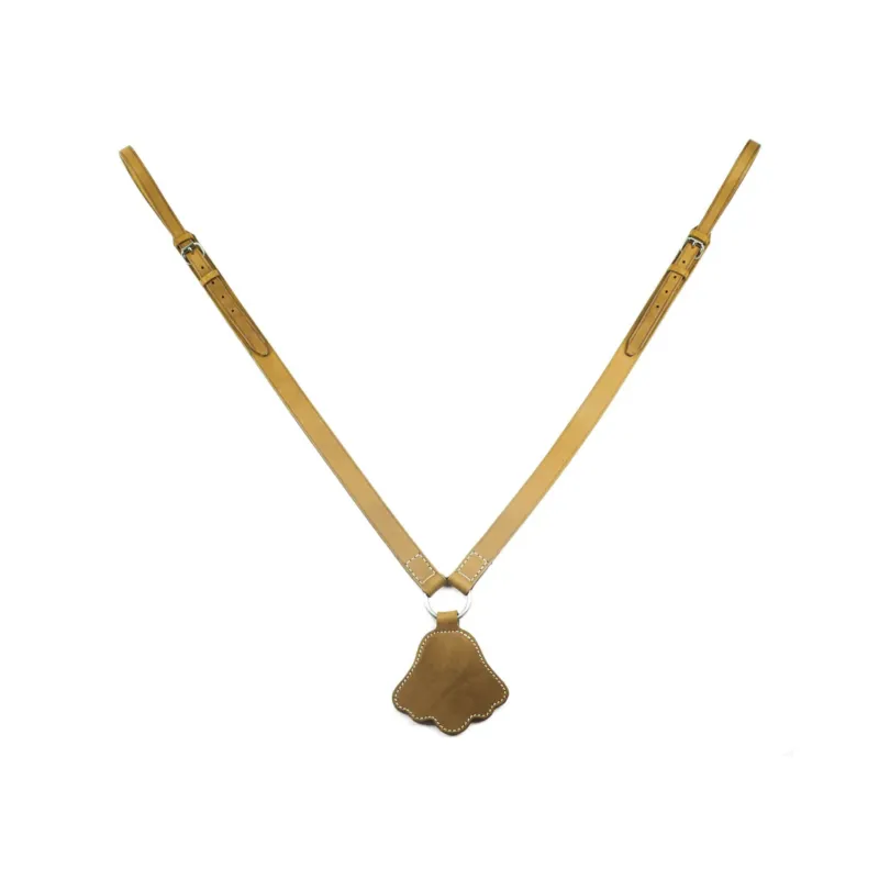 Populaire Collier de chasse en Cuir pour Selle Maremmana Lakota - Naturel