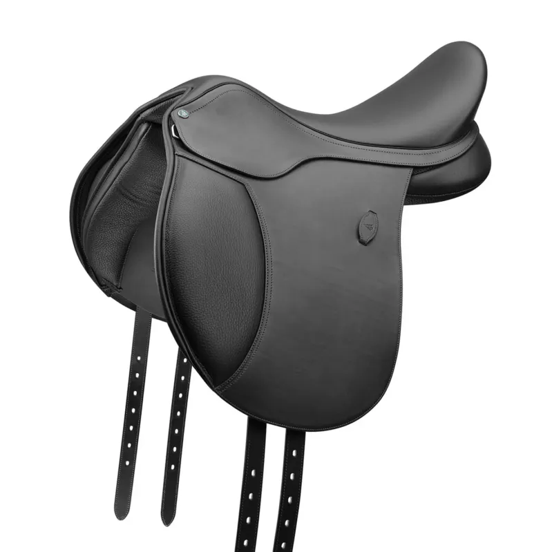 Paiement Scuris Selle Arena mixte poney Wide – 16&Prime; – Noir