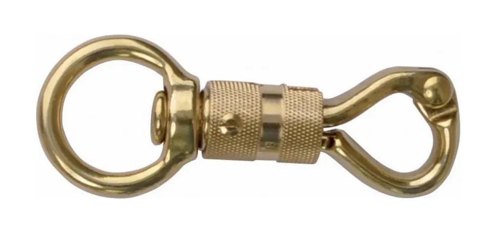 Mousqueton de scurit T de T - 30 mm - Laiton Offre Exclusive
