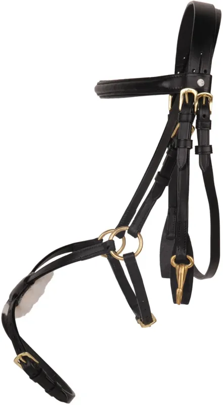 Acheter Direct Bridon Mexican Style renforc, mouton HKM – Cheval – Noir