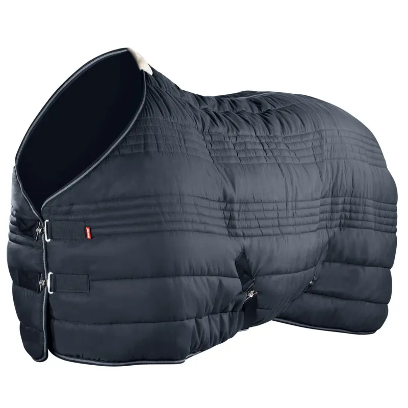 Meilleur Choix Couverture d'curie Kingsley 150 g Horze - 145 cm - Bleu marine fonc