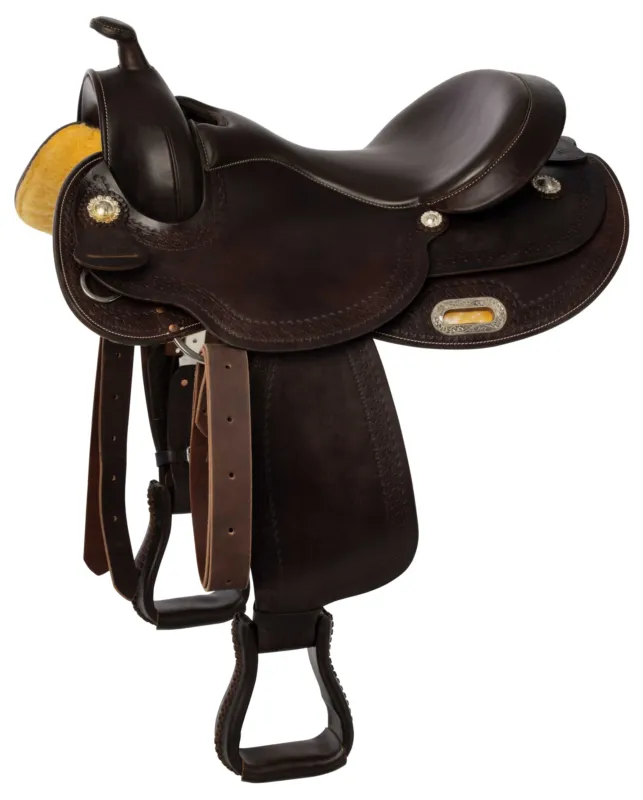 Selle Westride by Franck Perret Arvada - 16" - Chocolat Vente Directe