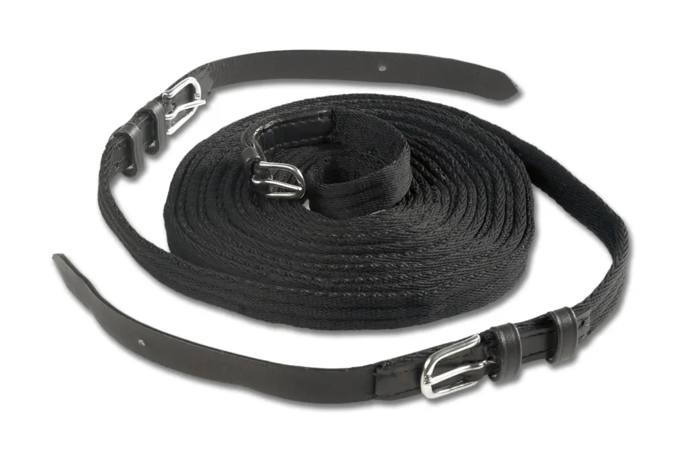 Guide dattelage harnais Waldhausen simple Soft - Poney - Noir Usine Directe