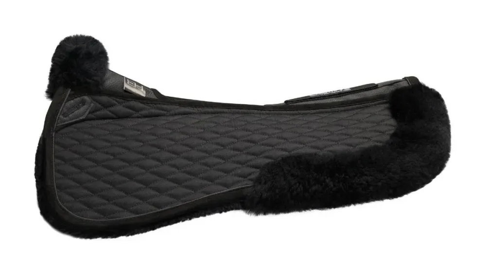 Amortisseur Stbben dressage en peau d&rsquo;agneau Streamline – L – Noir Dernier Modle