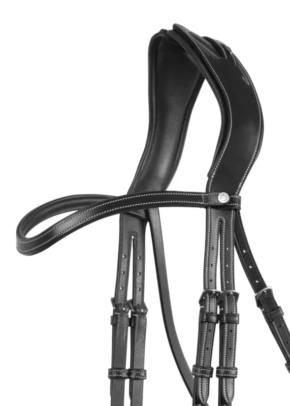 Frontal Montar courb dco classique - Cheval - Noir Bon March