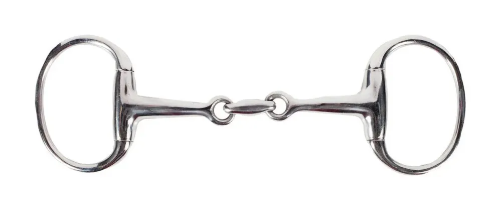 Prix Rduit Mors de filet olives et canon double brisure Horze - 145 mm