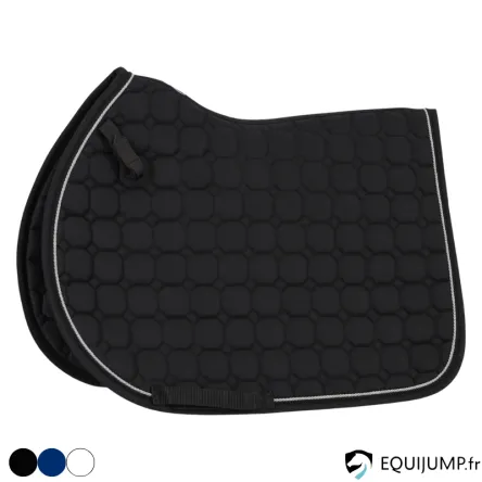 Tapis De Selle Firenze QHP - MARINE - PONEY - DRESSAGE Produit De Marque
