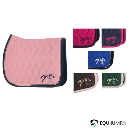Tapis de selle Diamant PENELOPE – NOIR/ROSE GOLD – CHEVAL/FULL Nouvel Arrivage