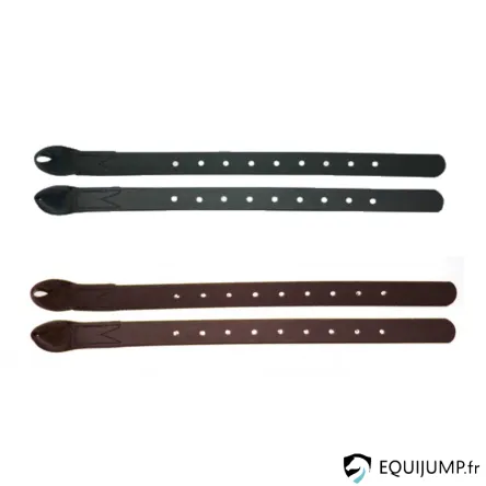 Contre-sanglons Wintec fixation rapide T15 - NOIR Expdition Rapide