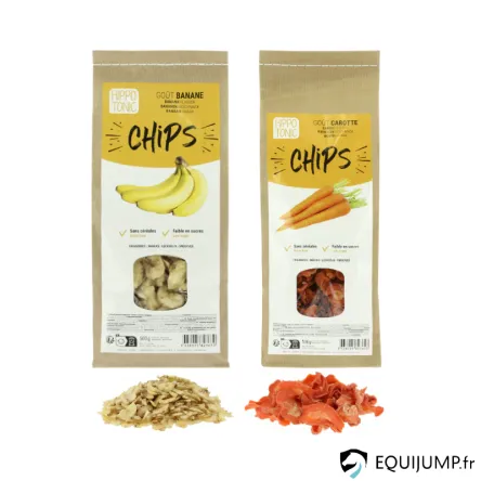 Friandise Chips Hippo-Tonic - 500GR - CAROTTE Usine Directe