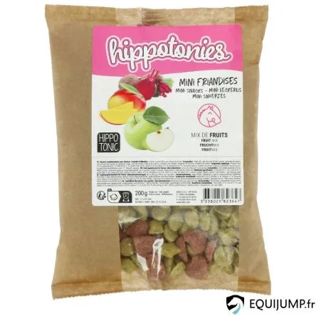 Prix Rduit Mini Friandises Hippotonies - 200G - POMME/MANGUE/BETTERAVE