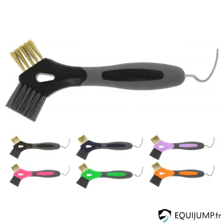 Cure-pied Hippo-Tonic brosse mtal 3-en-1 - NOIR Remise