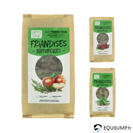Prix Promo Friandises Naturelles Hippotonic - POMME/THYM
