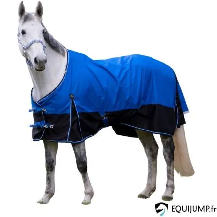 Couverture 50gr Tyrex 1200D Aisance Equithme - BLEU ROI - 135CM Dernier Modle