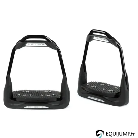 Etriers Air&rsquo;s Full Black Freejump – BLACK/SILVER – INCLINE – OEIL DROIT / 0 Populaire