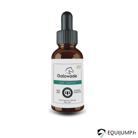 Huile CBD 30% Arme Carotte GALOWADE# Haute Qualit