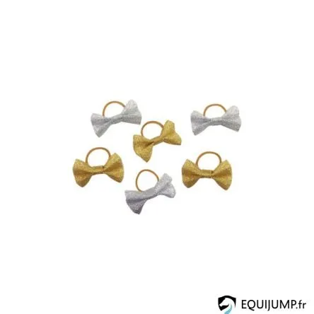 Commande En Gros Nuds A Natter HIPPOTONIC Paillets - ARGENT