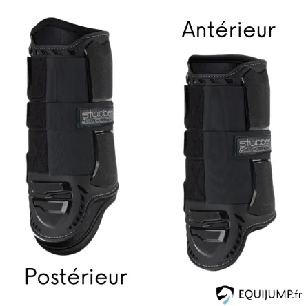 Gutres de Cross XC Stuebben Hybrid - NOIR - M - POSTERIEUR Dernier Modle