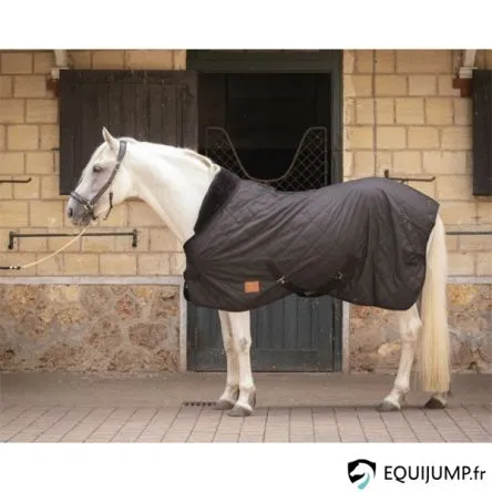 Couverture 50g Matelasse Paddock – NOIR – 150CM Offre Spciale
