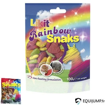 Meilleure Vente Likit Friandises Snack 100g – POMME/CANNELLE