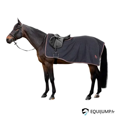 Couvre Reins Polaire Sophistication HORZE - MARINE - 125CM Commande En Gros