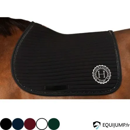 Tapis de Selle Karembar Harcour - BORDEAUX/MARINE - PONEY - DRESSAGE Acheter Direct