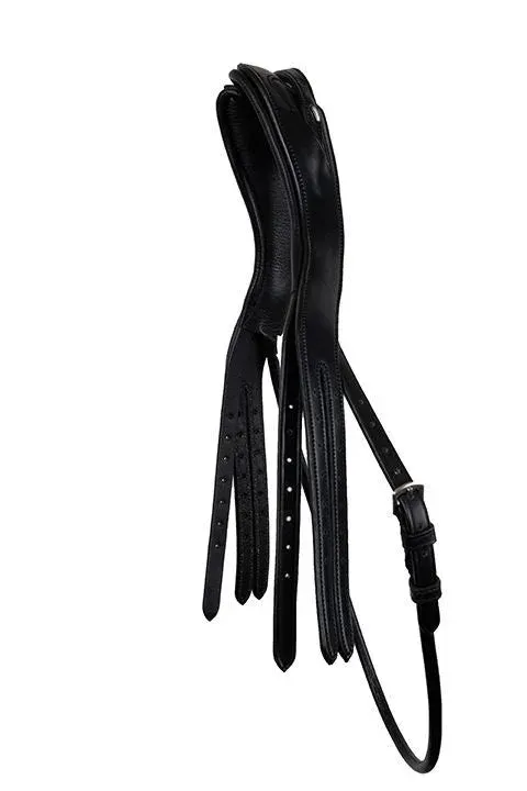 Ttire de bride Montar adapt cuir tann – Poney – Noir Bon Plan