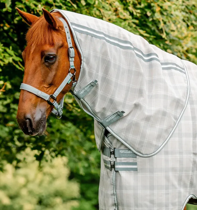 Couvre-cou anti-mouches Horseware Newmarket - XS - Charbon de bois witney Seulement Aujourdhui