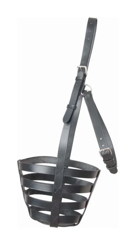 Panier en cuir T de T - Cheval - Noir Livraison Gratuite