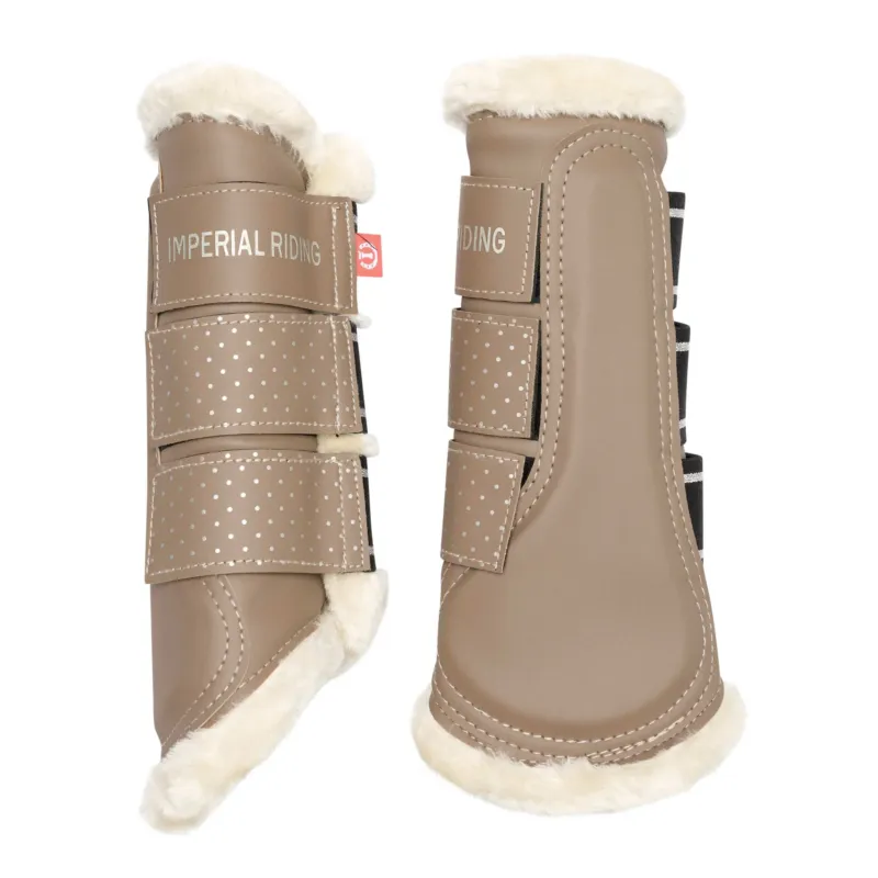Expdi Aujourdhui Gutres de dressage Imperial Riding Belle Star - Grand cheval - Sandy Beige