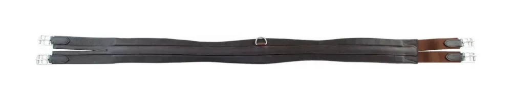 Sangle cuir classique T de T - 145 cm - Havane fonc Promotion Saisonnire