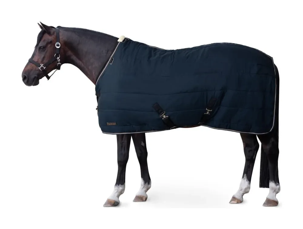 Couverture de box Horze pour poney Glasgow - 85 cm - Myrtille Authentique