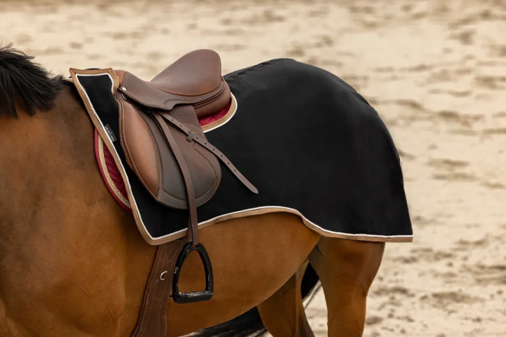 Expdi Aujourdhui Couvre-reins Equithme Polyfun - 125 cm - Noir