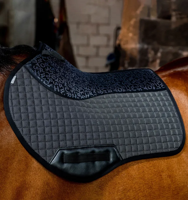 Tapis de selle obstacle Horseware Tech Comfort – Cob / cheval – Noir Prix Bas